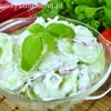 Szybka sałatka z ogórkiem i serem feta (na grilla)
