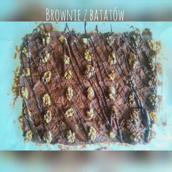 Brownie z batatów