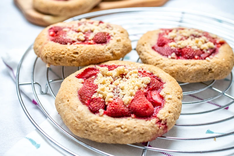 Proste drożdżówki bez glutenu laktozy i jajek