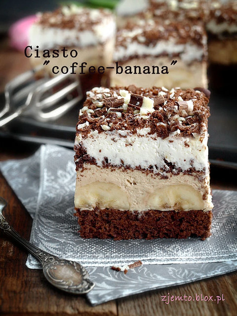 Ciasto "Coffee-banana"