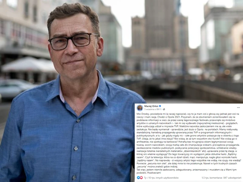 Opole 2021: Maciej Orłoś nie zostawił na artystach suchej nitki!