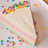 Pastelowy sernik na zimno