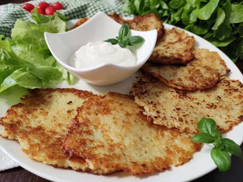 Placki ziemniaczane.