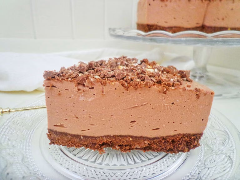 Toblerone cheesecake