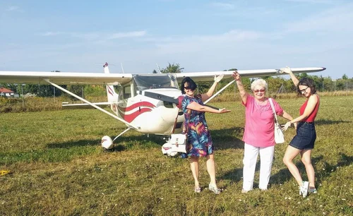 Babcia w przestworzach, czyli spełniamy marzenia Mamy