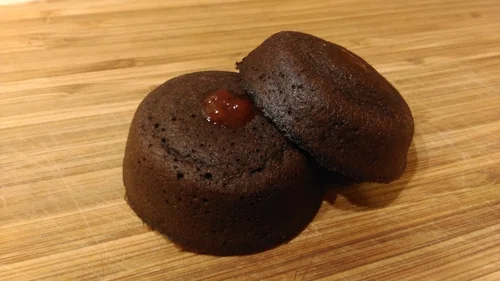 Pieczone pączki lub babeczki czekoladowe (Low carb)