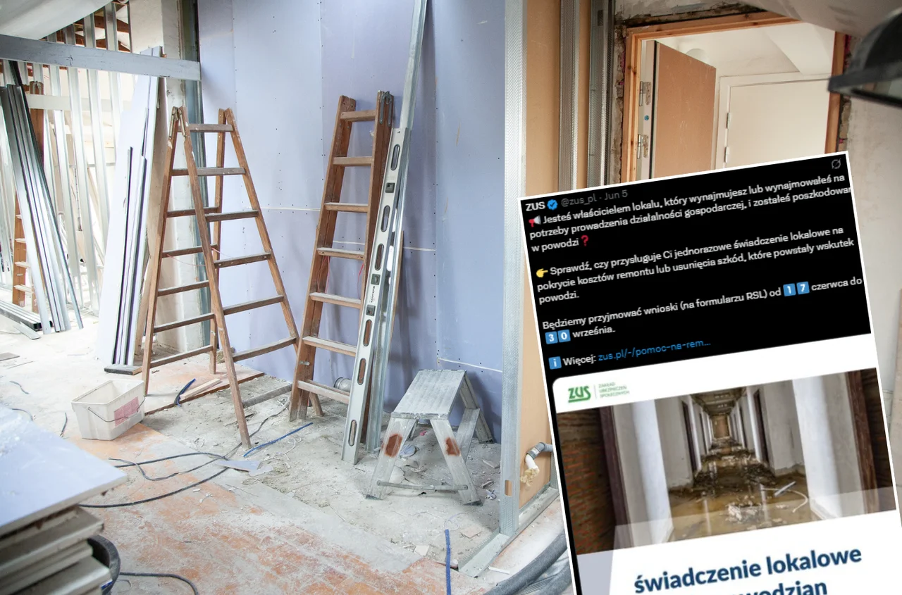 ZUS przypomina o nowym świadczeniu! Wnioski o pieniądze na remont lub naprawę już od 17 czerwca
