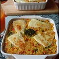 Zapiekanka z kaszą jaglaną