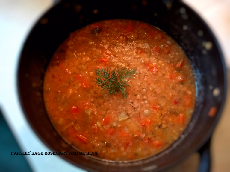 Zupa z soczewicy - Vegan