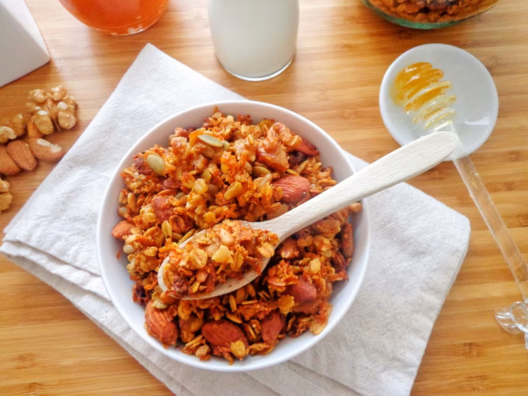 Marchewkowa granola
