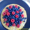 FIT omlet z owocami leśnymi