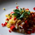 Turecka sałatka z kaszą bulgur i granatem