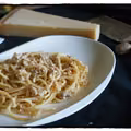 Spaghetti z orzechami