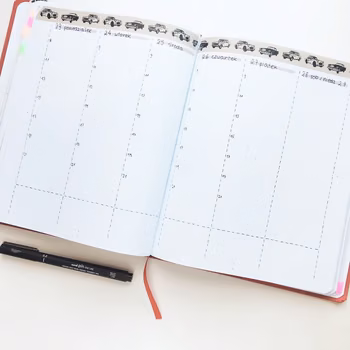 Bullet journal na wakacje