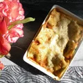 Makaron zapiekany ze szpinakiem