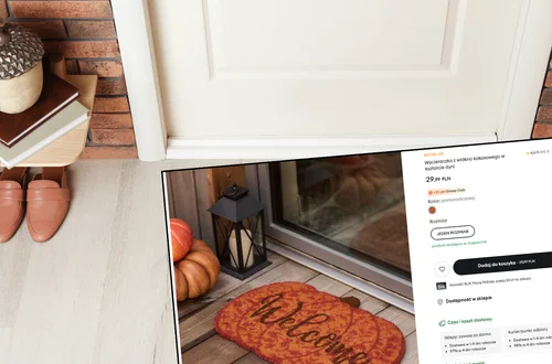 Jesienny klimat już od progu! Bestsellerowa wycieraczka z Sinsay w kształcie dyni za niecałe 30 zł