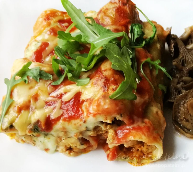 Cannelloni z mięsem mielonym i beszamelem