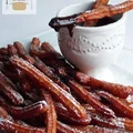 Churros na soku pomarańczowym