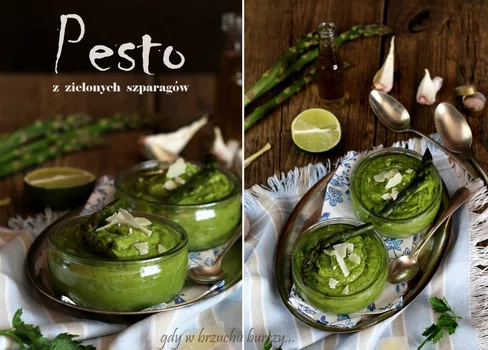 Pesto z zielonych szparagów