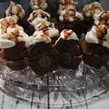 Muffiny czekoladowe z winogronową nutką