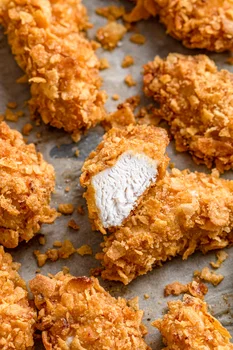 Najłatwiejsze nuggetsy z piekarnika (3 składniki)