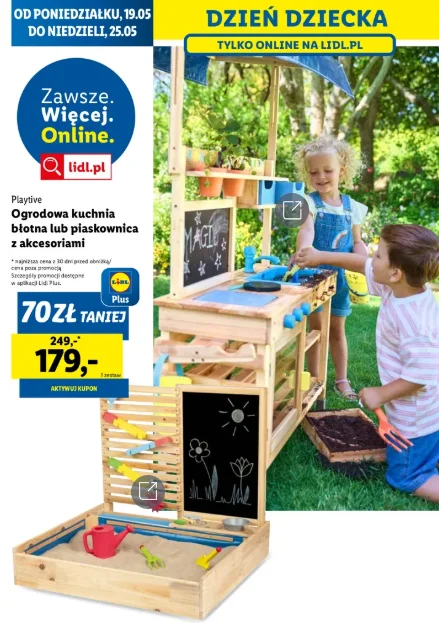 Zdjęcie Ta kuchnia z Lidla za 179 zł dla dzieci to prawdziwy sztos! Idealna na Dzień Dziecka i do zabawy w ogrodzie #1