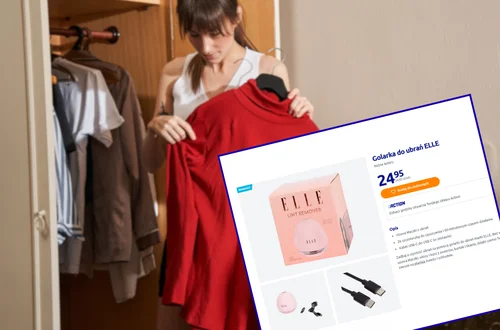 Ten gadżet z Action za 25 zł to hit do zmechaceń! Wygodne ładowanie, do każdej tkaniny - ubrania jak nowe w kilka minut!