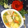 Rosół na ćwiartkach wędzonych