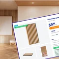 Te drewniane panele z Action odmienią nudną ścianę w godzinę! Metamorfoza za 60 zł, bez fachowców, a efekt zachwyca