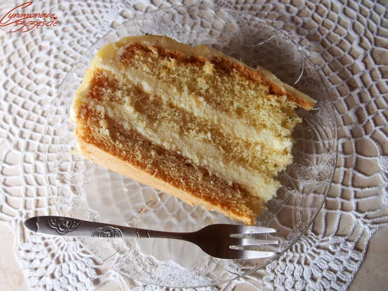 Tort cytrynowy z lemon curd
