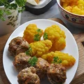 Kotlety drobiowe z marchewką z piekarnika