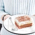 Banoffee na spodzie brownie