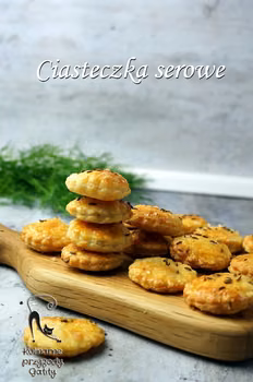 Serowe ciasteczka wytrawne