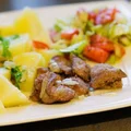 Smażona wątróbka drobiowa