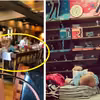 Ta kobieta przewijała dziecko w restauracji przy gościach! Zdjęcie wywołało burzę w internecie