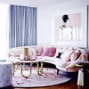 Salon w stylu glamour