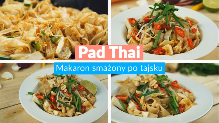 Pad Thai makaron smażony po tajsku