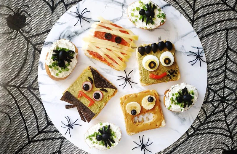 Strrrasznie halloweenowe tosty!