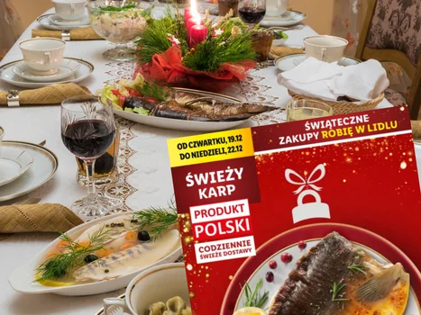 Lidl sprzedaje karpia za pół ceny! Warto się spieszyć, bo zniknie z półek w mgnieniu oka!