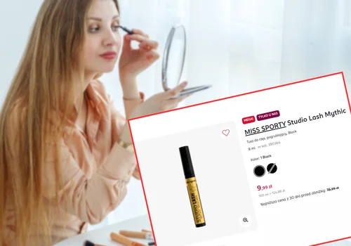 Ten tusz z Rossmanna kosztuje tylko 9,99 zł, a rzęsy wyglądają bosko! Jest trwały, maksymalnie pogrubia ale bez grudek i sklejania