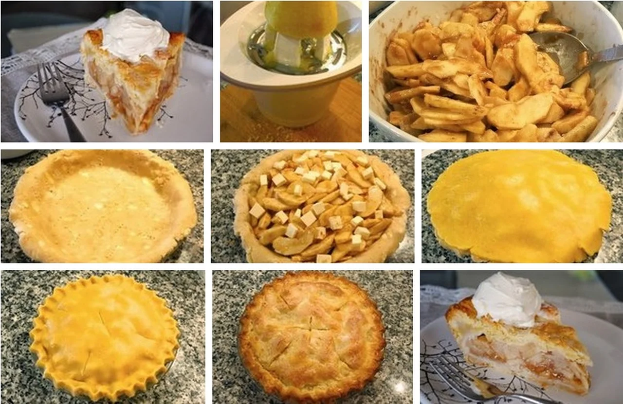 Pyszna tarta z jabłkami