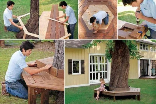Zbuduj super ławkę ogrodową