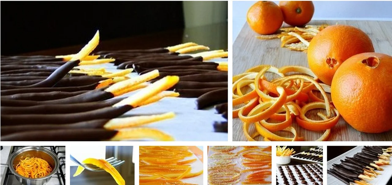 Pomarańcze w czekoladzie