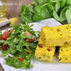 POLENTA Z SUSZONYMI POMIDORAMI