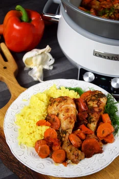 Podudzia z kurczaka z warzywami!