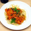 Spaghetti ze świeżymi pomidorami