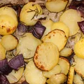 Pieczone talarki ziemniaczane