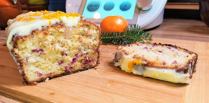 Ciasto z żurawiną i pistacjami, czyli świąteczny keks inaczej