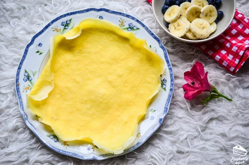 Budyniowy naleśnik FIT