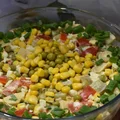 Sałatka a warzyw konserwowych